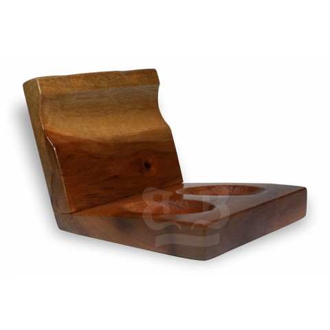 Suporte para Cachimbos Madeira Mod 4 (Suporta 2 cachimbos)
